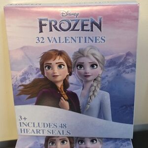 Disney Frozen Assorted Valentines Set 32 .